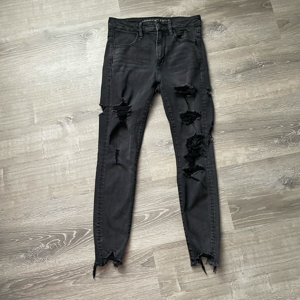 American Eagle Ripped Skinny Jeans